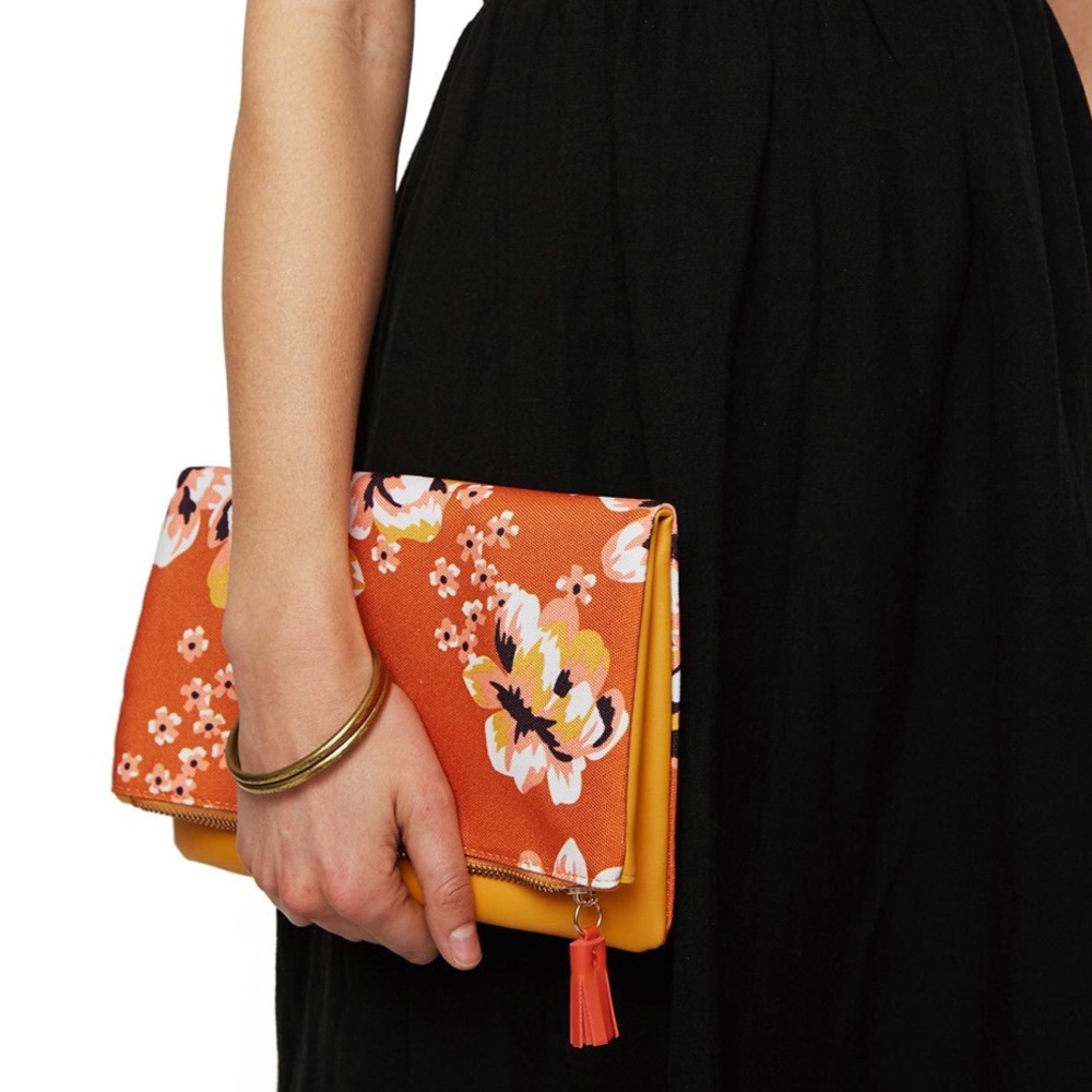 RACHEL PALLY REVERSIBLE CLUTCH - ZAHARA